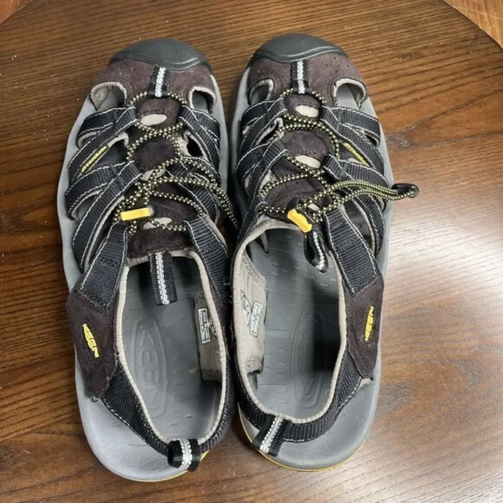 Keen Newport Sandals Men's 11 Black‎ Waterproof Comfort Sport Hiking Fisherman